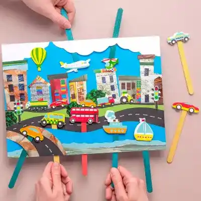 City Collage craft activity