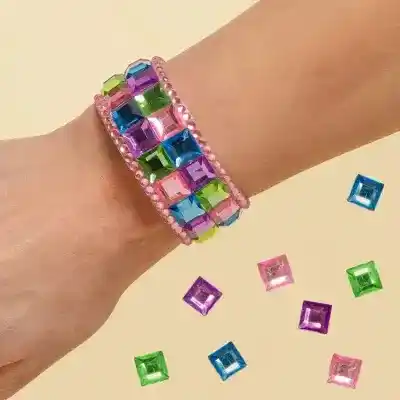 Mosaic Jewelled Bangle craft activity