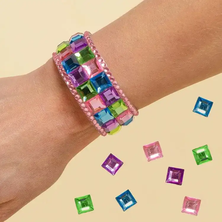 Mosaic Jewelled Bangle craft activity