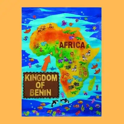 Kingdom of Benin Map craft activity