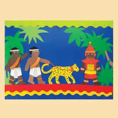 The Oba’s Parade craft activity