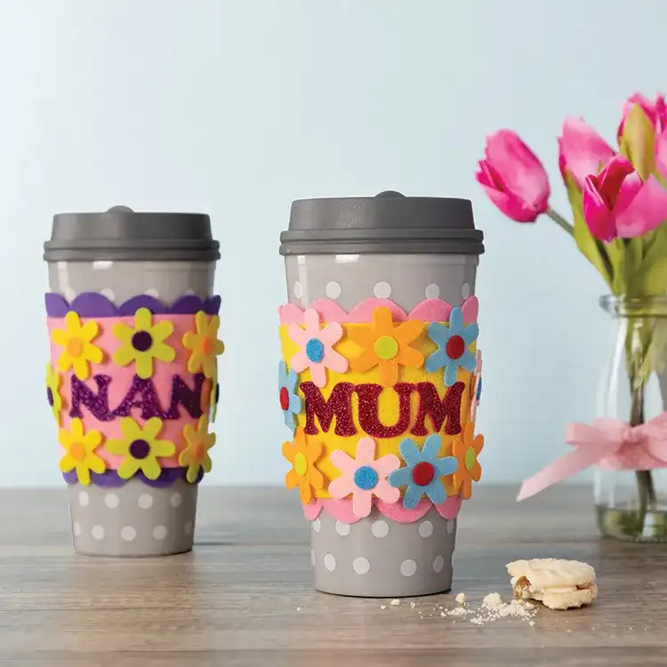 Coffee Cup Cosy craft activity
