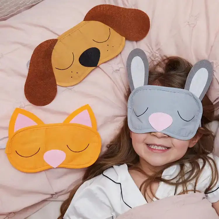 Fabric Pet Eye Masks craft activity