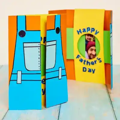 Father’s Day Secret Photo Card craft activity