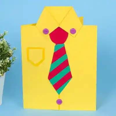 Father’s Day Shirt Card craft activity