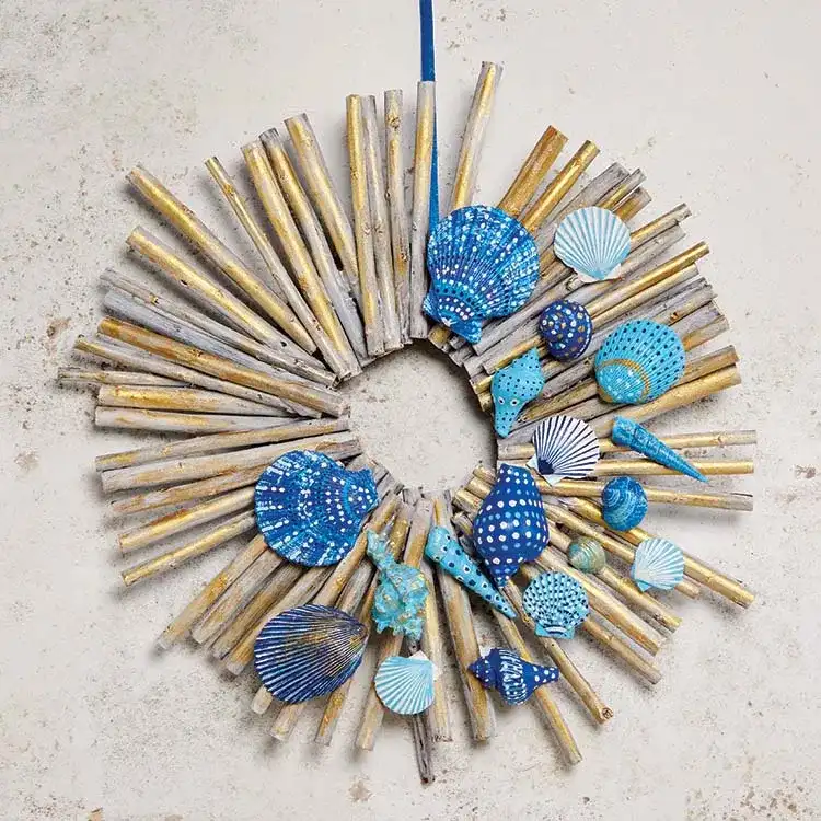 Coastal Wreath craft activity