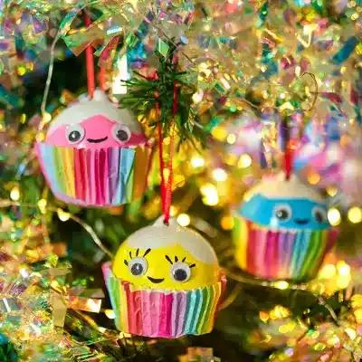 Cupcake Baubles