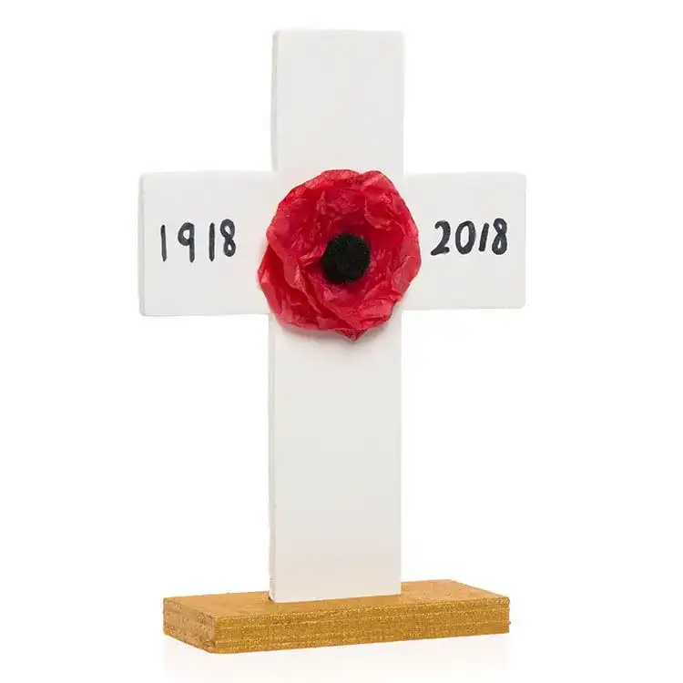 Remembrance Day Cross craft activity