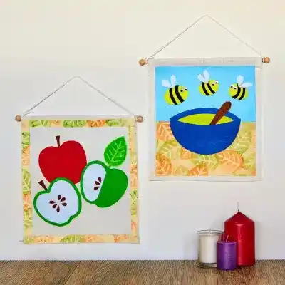 Rosh Hashanah Banner craft activity
