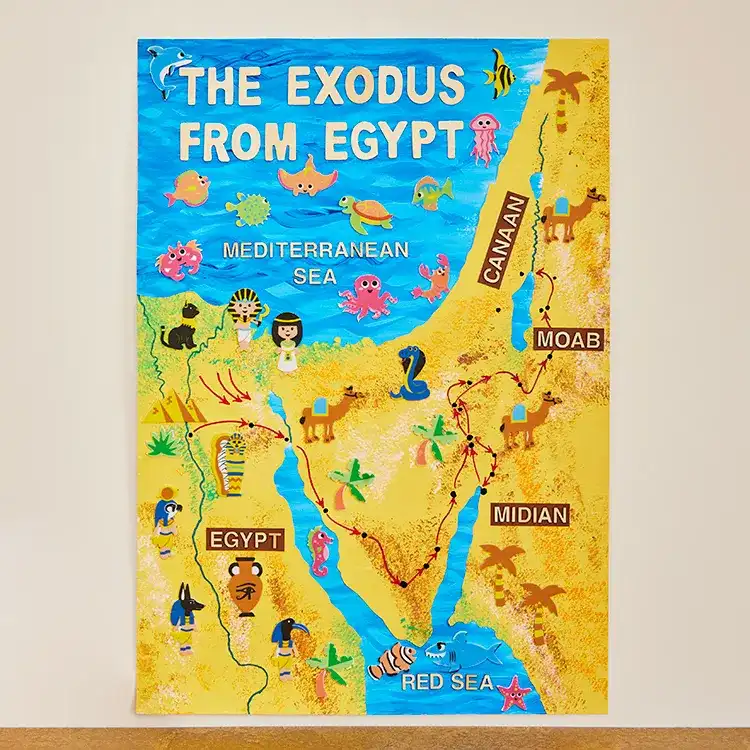 Journey to the Promised Land craft activity
