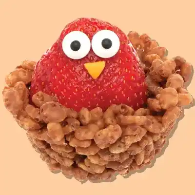 Chocolate Owls Nest   craft activity