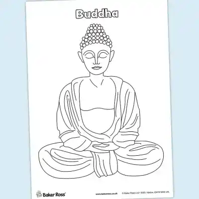 Buddha Pictures craft activity