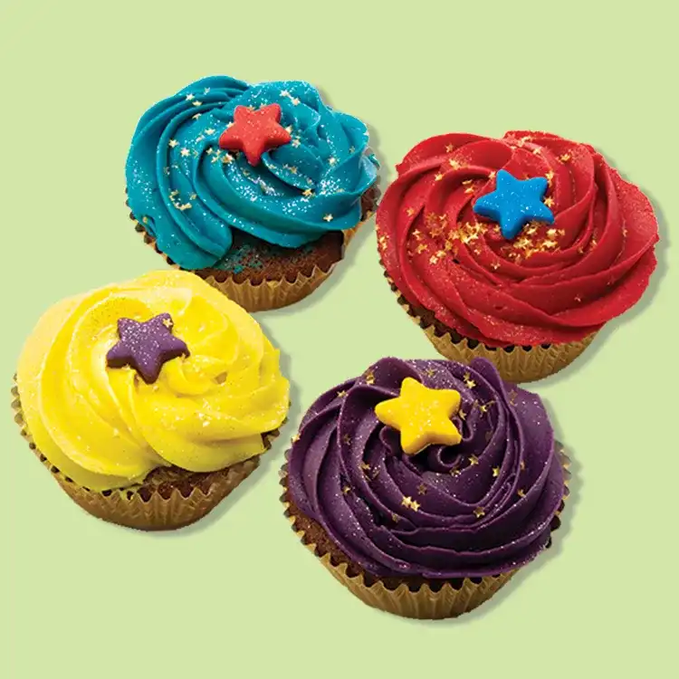 Star Hero Cupcakes craft activity