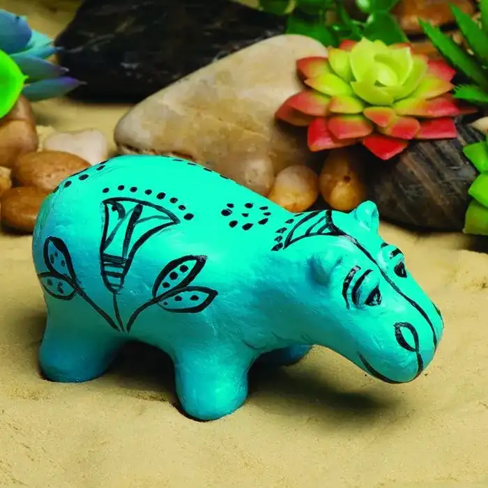 Blue Hippo craft activity