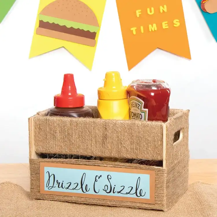 Condiment Caddy craft activity