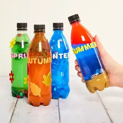 Summer Sensory Bottle craft activity