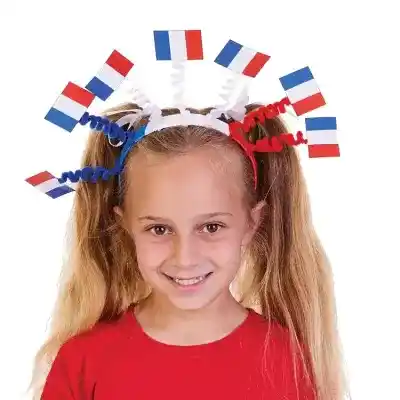 Bastille Day Head Boppers craft activity