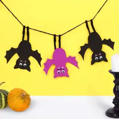 Bat Bunting craft activity