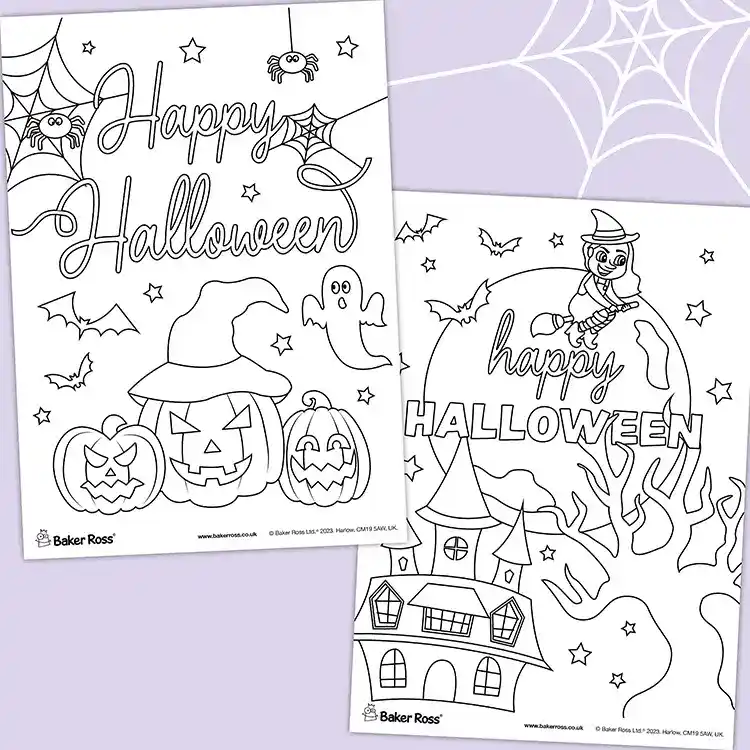 Happy Halloween Posters craft activity