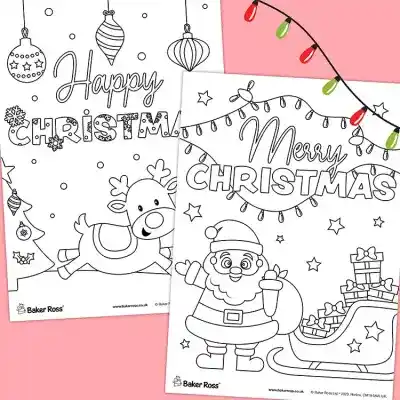 Christmas Posters craft activity