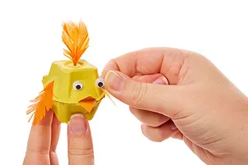 Egg Box Easter Characters step image