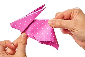 Origami Bunny step image