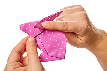 Origami Bunny step image