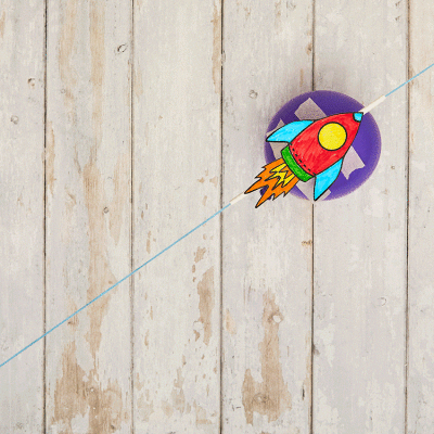 Balloon Rocket Racers craft activity