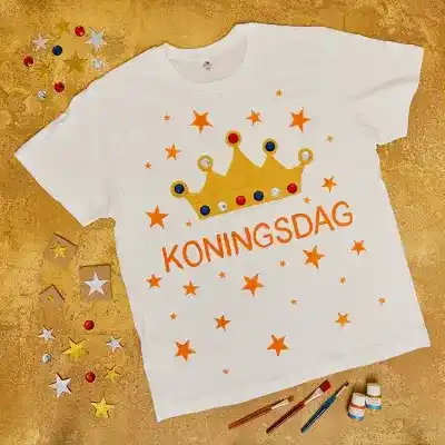 Koningsdag T-Shirt craft activity