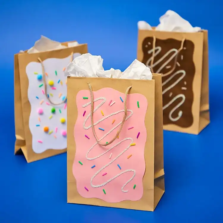 Sprinkle Tart Gift Bags craft activity