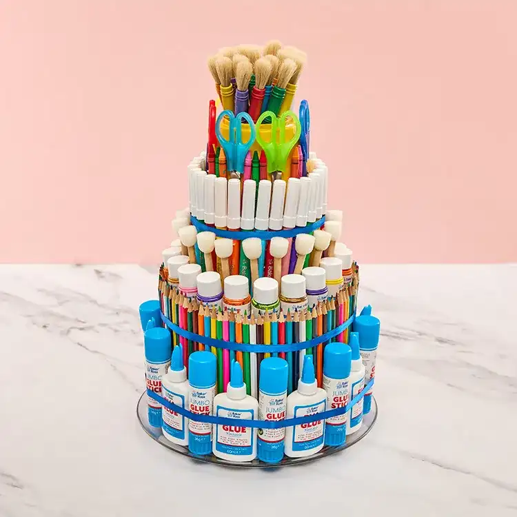 Stationery Cake craft activity