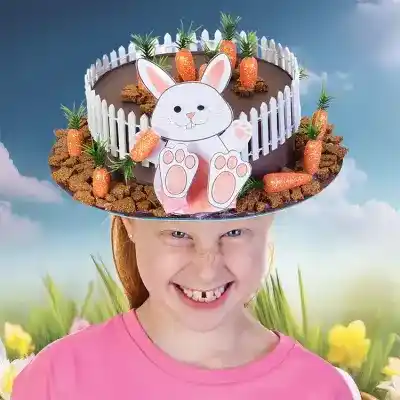 Carrot Patch Bonnet craft activity