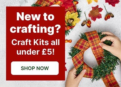 Autumn Craft Kits under £5 - Perfect for beginners!