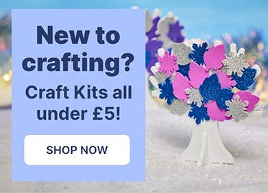 Winter Craft Kits under £5 - Perfect for beginners!