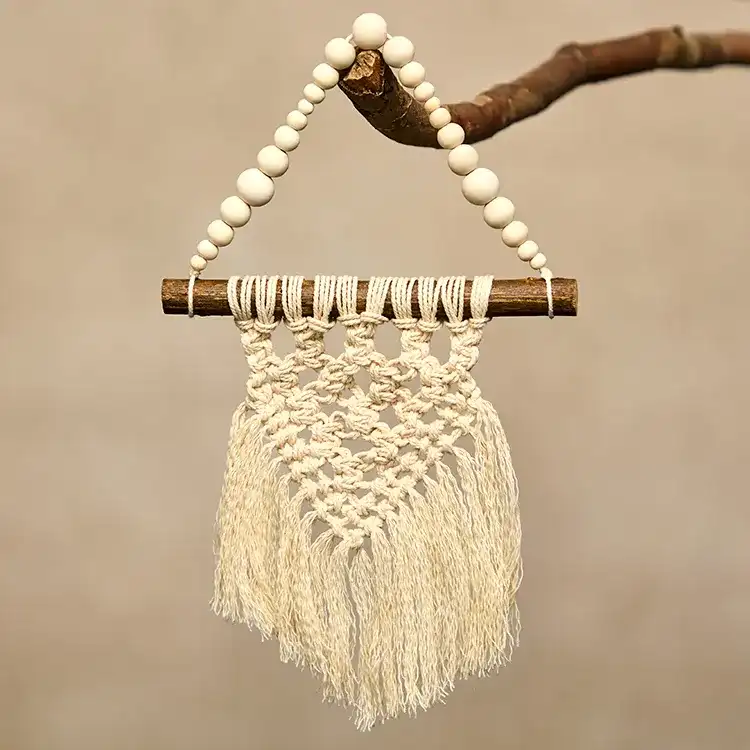 Mini Macrame Wall Hanging craft activity