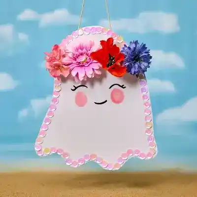 Ghost Flower Keeper craft activity