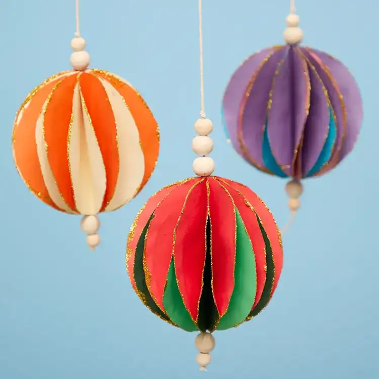 Paper Decorations craft activity