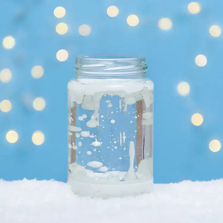 Snow Storm in a Jar craft activity
