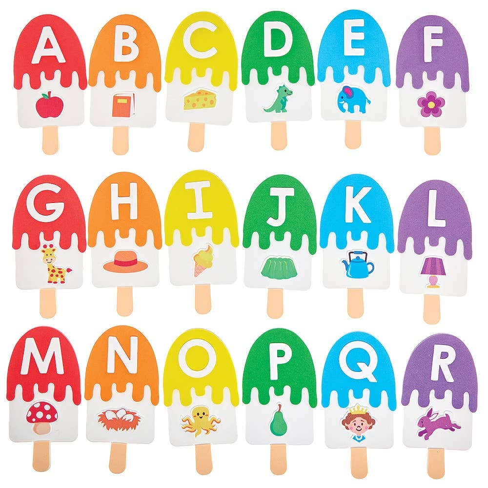 Baker Ross Mix-und-Match Magnet Bausätze – 8er Pack Unterwasser-Tiere, Schaumstoff Bastelset
