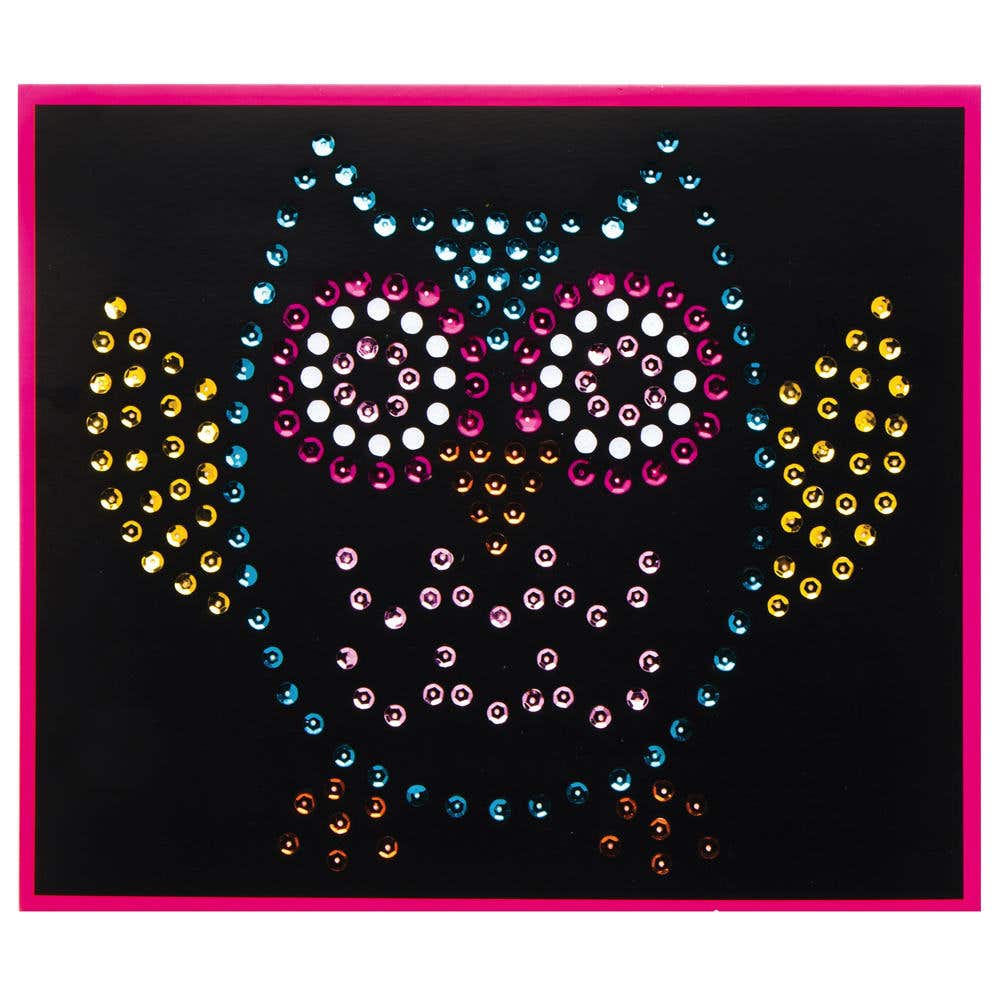 Sequin Art Leopard - Sequin Art - Arts & Crafts - Made in Britain