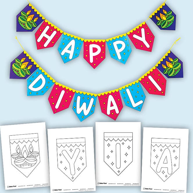 ‘HAPPY DIWALI’ Bunting