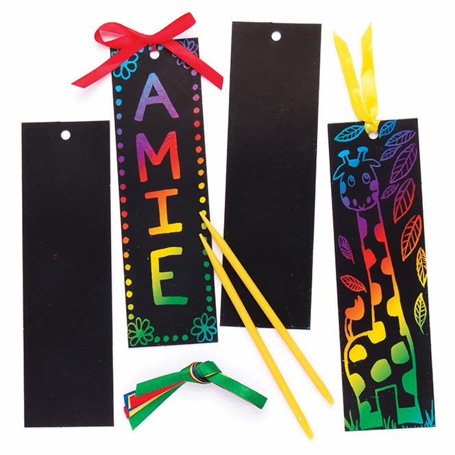 Scratch Art Bookmark Blanks